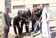 گزارش تصویری مراسم روز درخت کاری در دانشگاه  با حضور ورزشکاران ملی پوش شهرستان شاهرود  